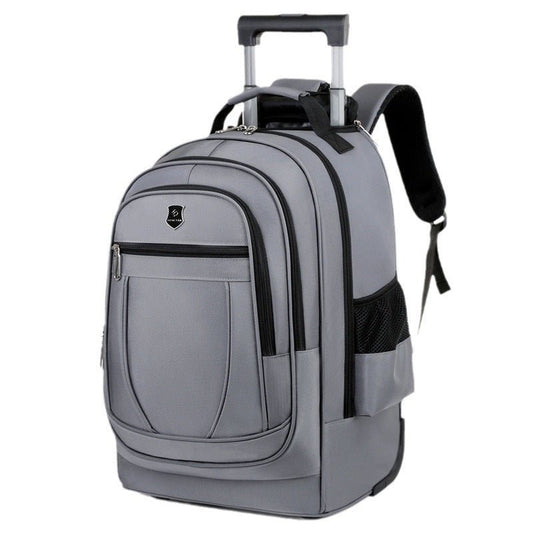 Large Capacity Drawbar Oxford Cloth Backpack - SMARTMARTNZ