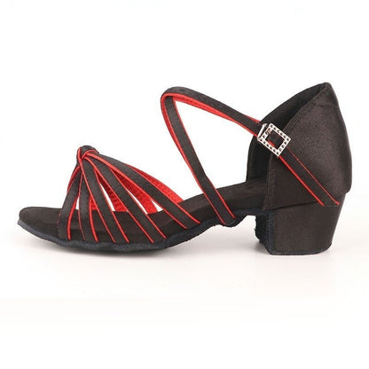Latin Ballroom Dancing Shoes – Competition Grade Flexible Sole • Elegant Look • Exact for Dancing - SMARTMARTNZ