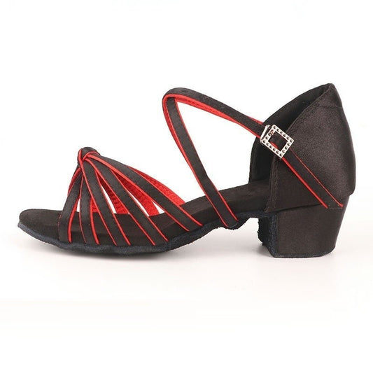 Latin Ballroom Dancing Shoes – Competition Grade Flexible Sole • Elegant Look • Exact for Dancing - SMARTMARTNZ