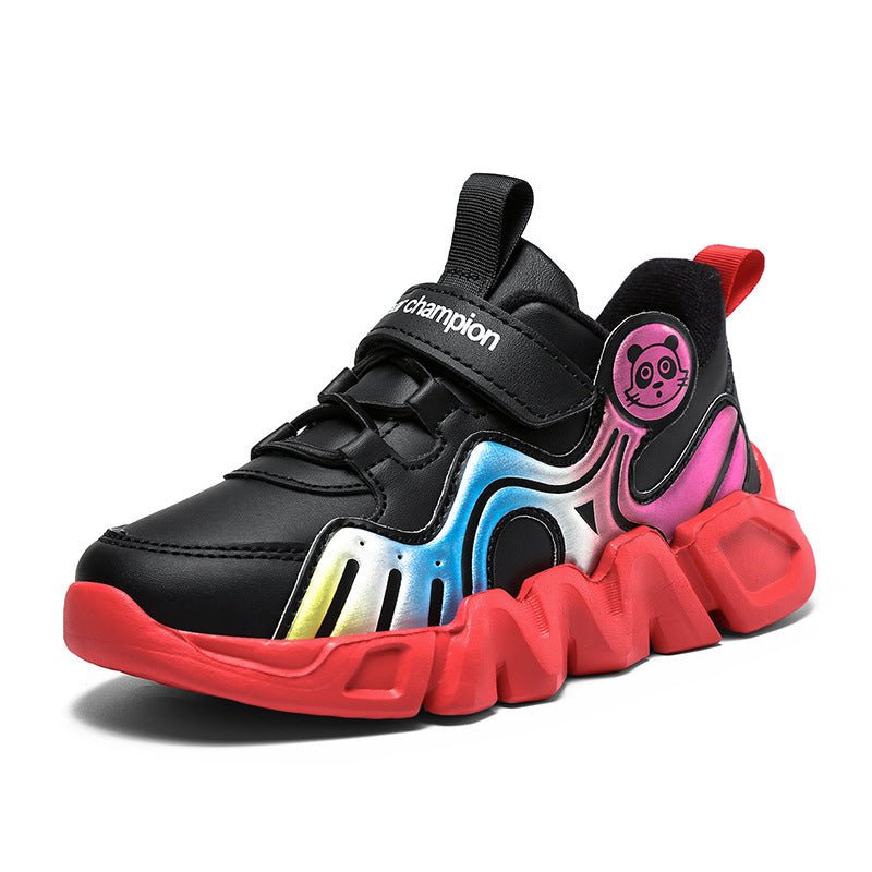 Lightweight Leather Casual Boys Sports Running Shoes - SMARTMARTNZ