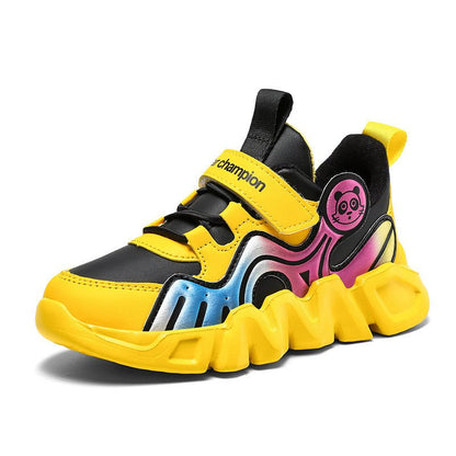 Lightweight Leather Casual Boys Sports Running Shoes - SMARTMARTNZ
