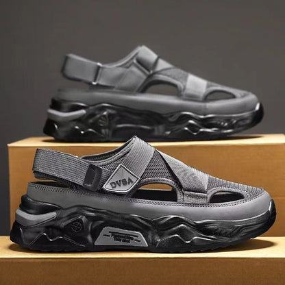 Lightweight Mesh Sandals – Men’s Summer Essential Platform Sole | Anti - Slip | Cool, Casual & Comfy - SMARTMARTNZ