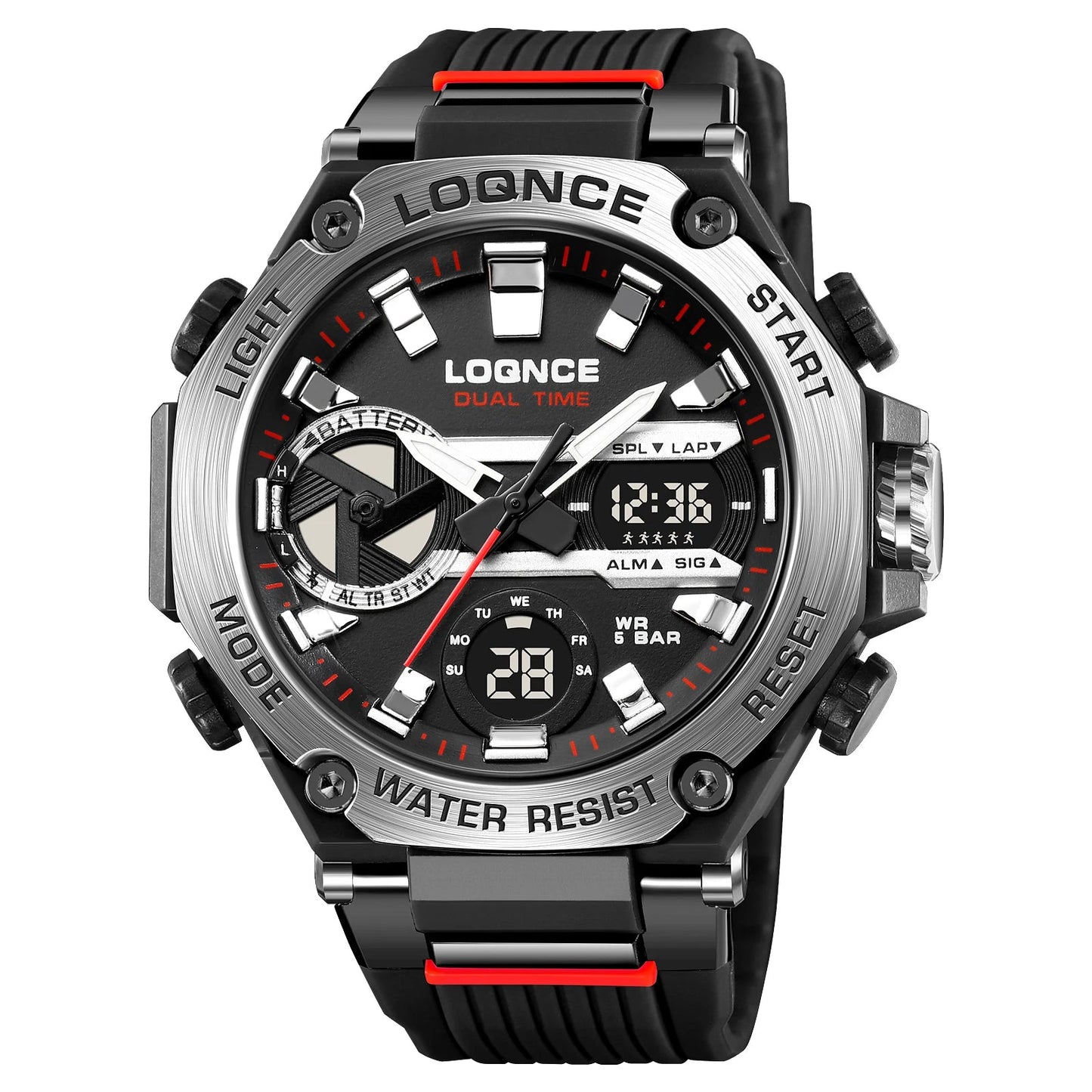 LOQNCE 98001 Men’s Digital Sport Watch - SMARTMARTNZ