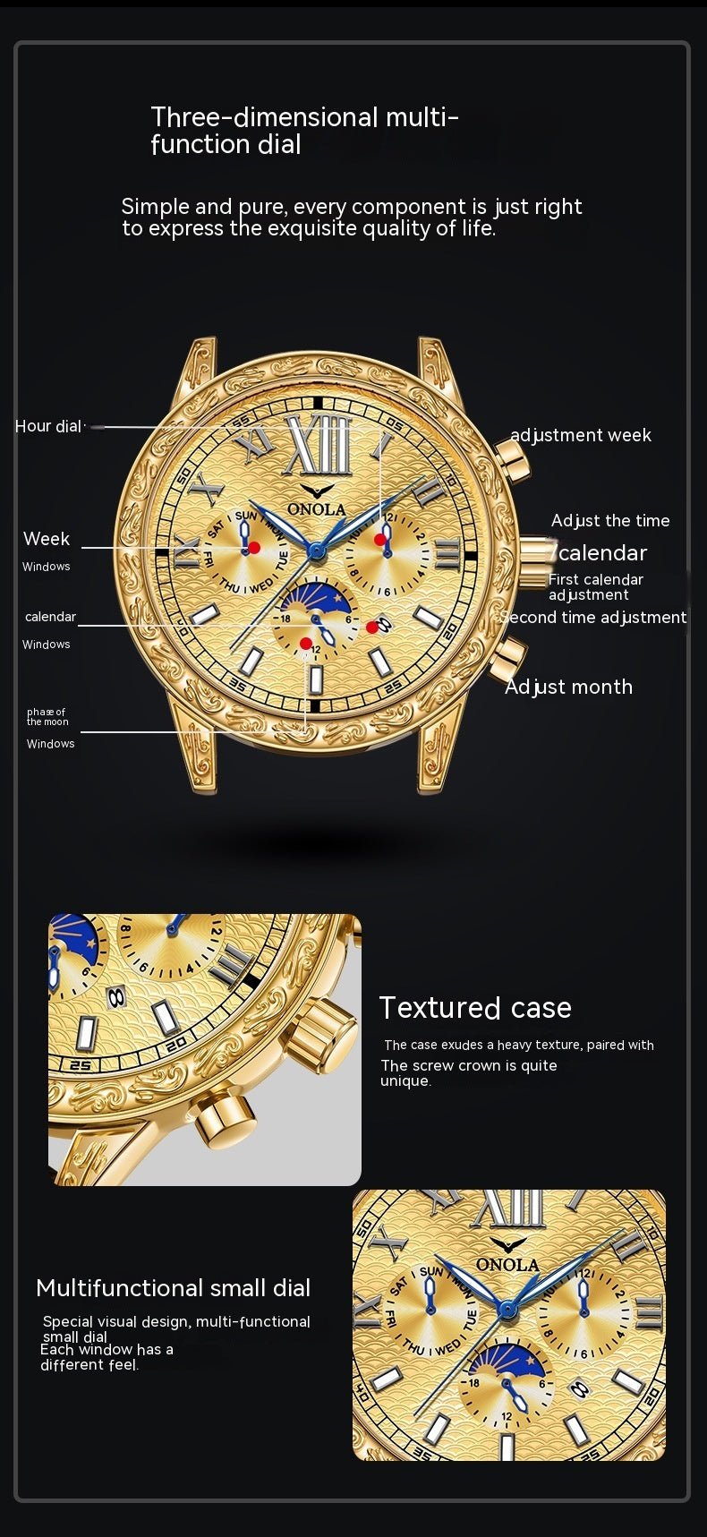 Luxury Skeleton Mechanical Watch for Men – Automatic, Leather Strap - SMARTMARTNZ