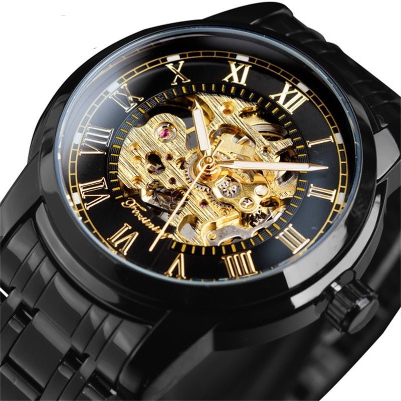 Manual Winding Mechanical Watch – Men’s Casual Fashion Style - SMARTMARTNZ