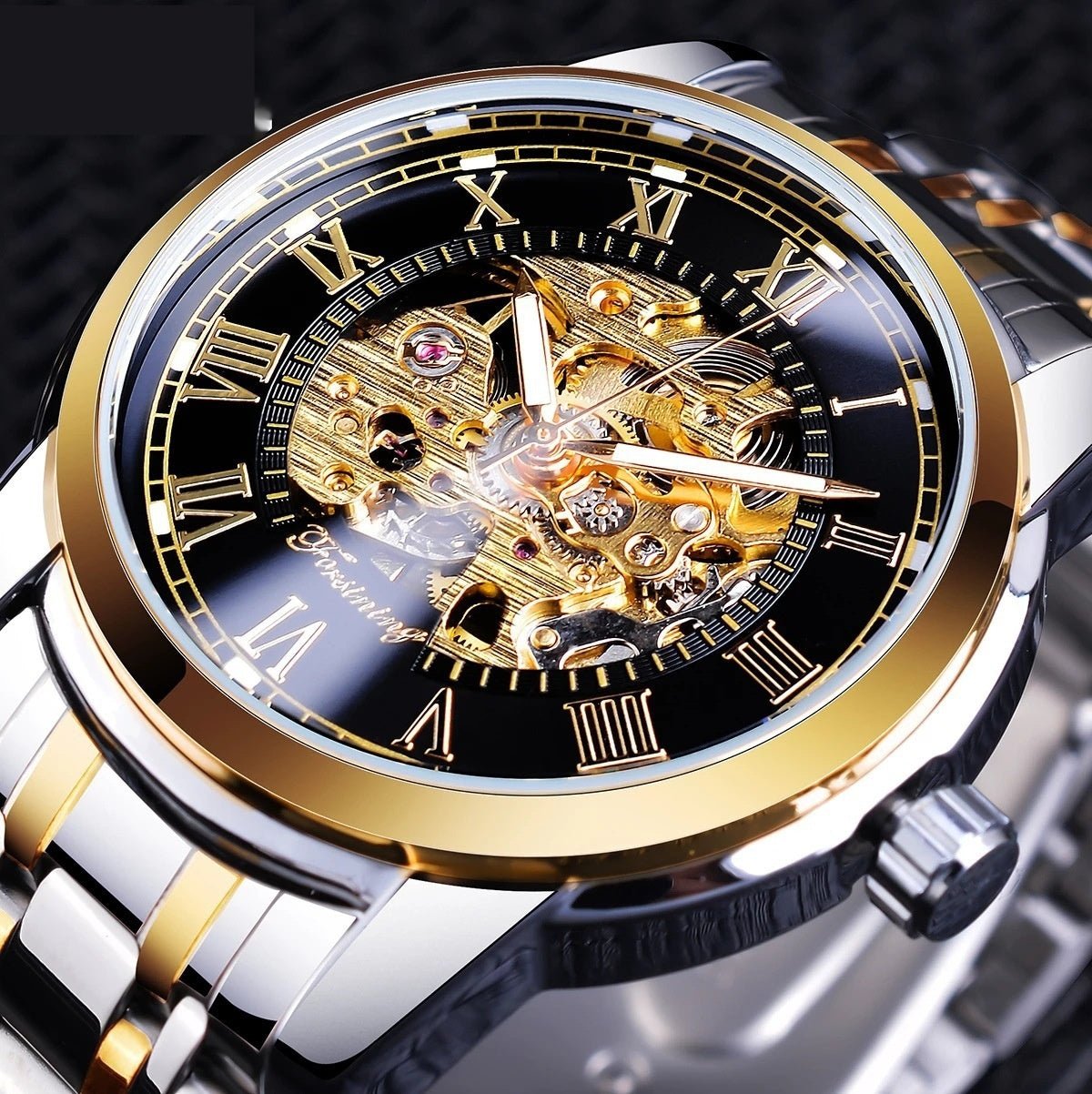 Manual Winding Mechanical Watch – Men’s Casual Fashion Style - SMARTMARTNZ