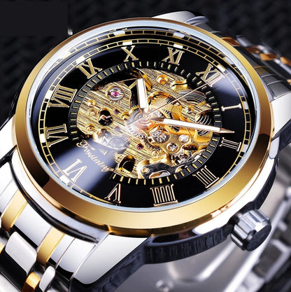 Manual Winding Mechanical Watch – Men’s Casual Fashion Style - SMARTMARTNZ