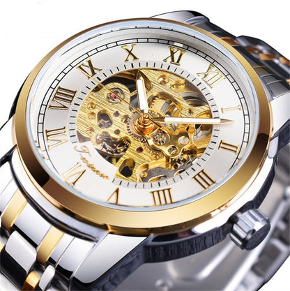 Manual Winding Mechanical Watch – Men’s Casual Fashion Style - SMARTMARTNZ