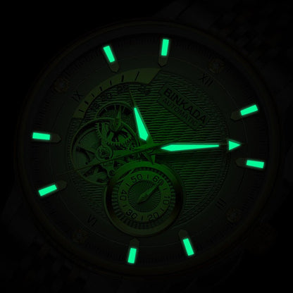 Men’s Automatic Mechanical Watch – Waterproof Multi - Dial Design - SMARTMARTNZ
