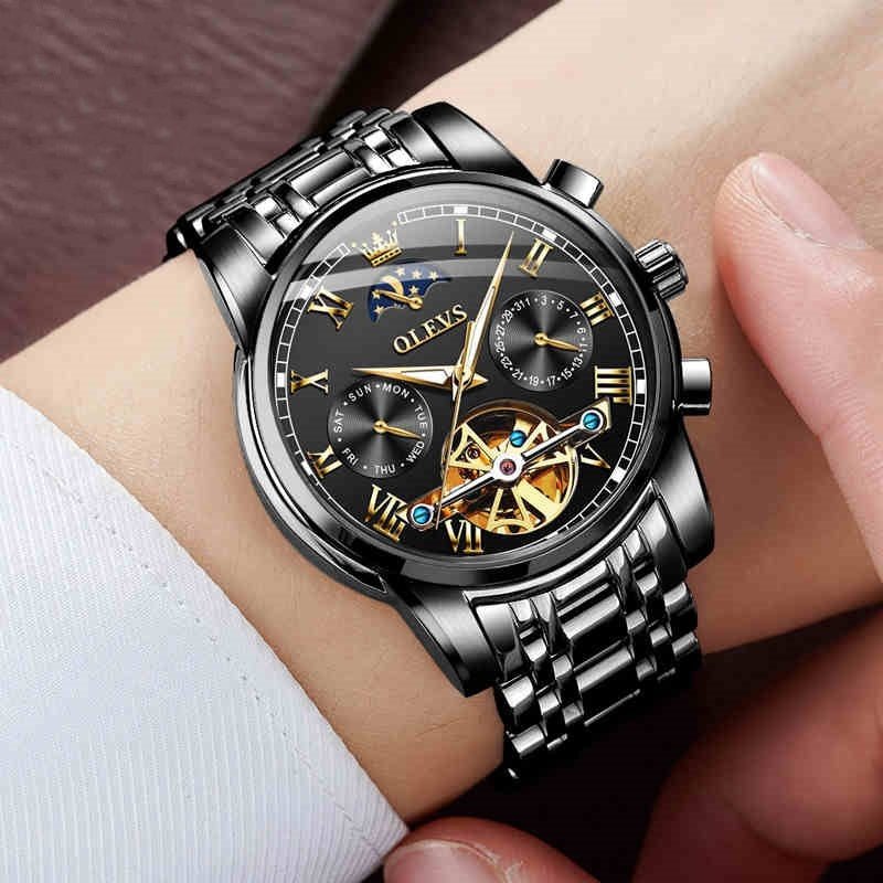 Men’s Automatic Waterproof Mechanical Watch - SMARTMARTNZ