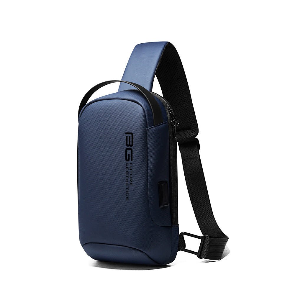 Men’s Business USB Shoulder Bag – Casual & Stylish Carry - SMARTMARTNZ