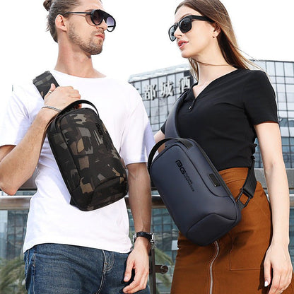 Men’s Business USB Shoulder Bag – Casual & Stylish Carry - SMARTMARTNZ