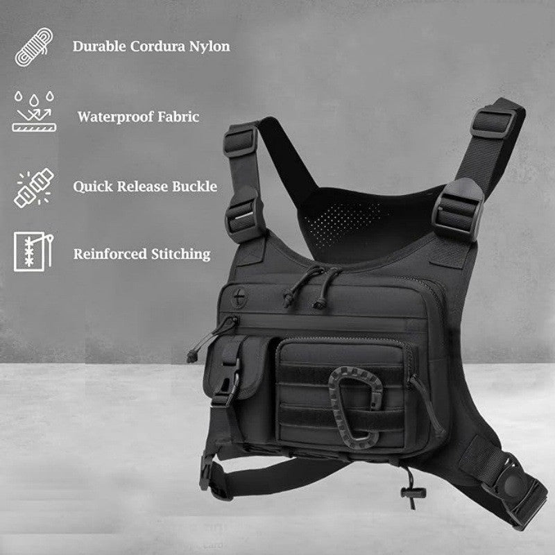 Men’s Camouflage Chest Bag – Running & Sports Crossbody - SMARTMARTNZ