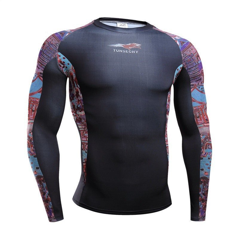 Men's comfortable breathable quick - drying sports tights - SMARTMARTNZ