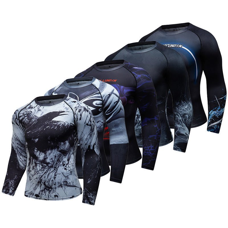 Men's Elastic Breathable Running Fitness Suit - SMARTMARTNZ