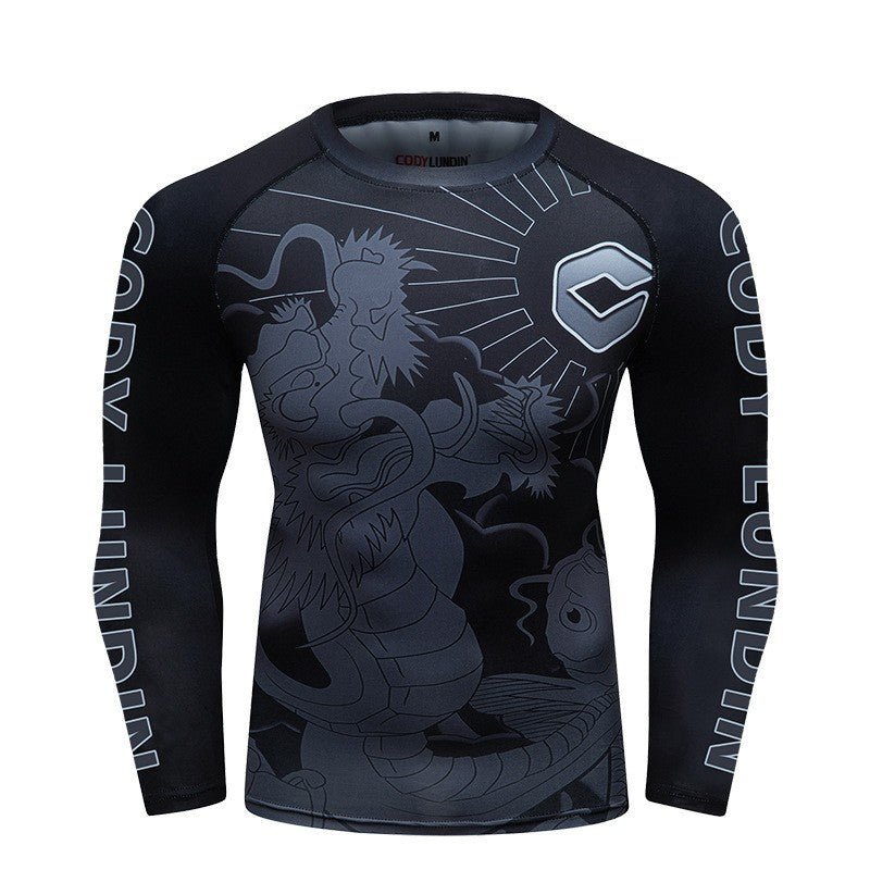 Men's Elastic Breathable Running Fitness Suit - SMARTMARTNZ