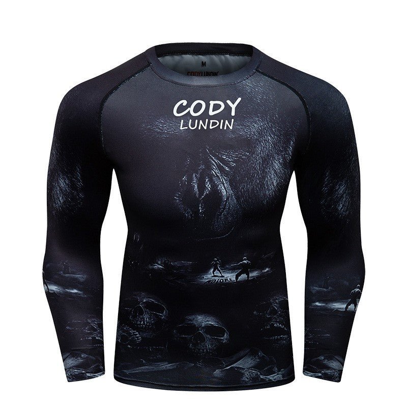 Men's Elastic Breathable Running Fitness Suit - SMARTMARTNZ