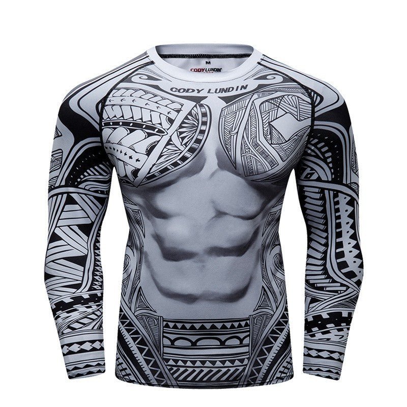 Men's Elastic Breathable Running Fitness Suit - SMARTMARTNZ