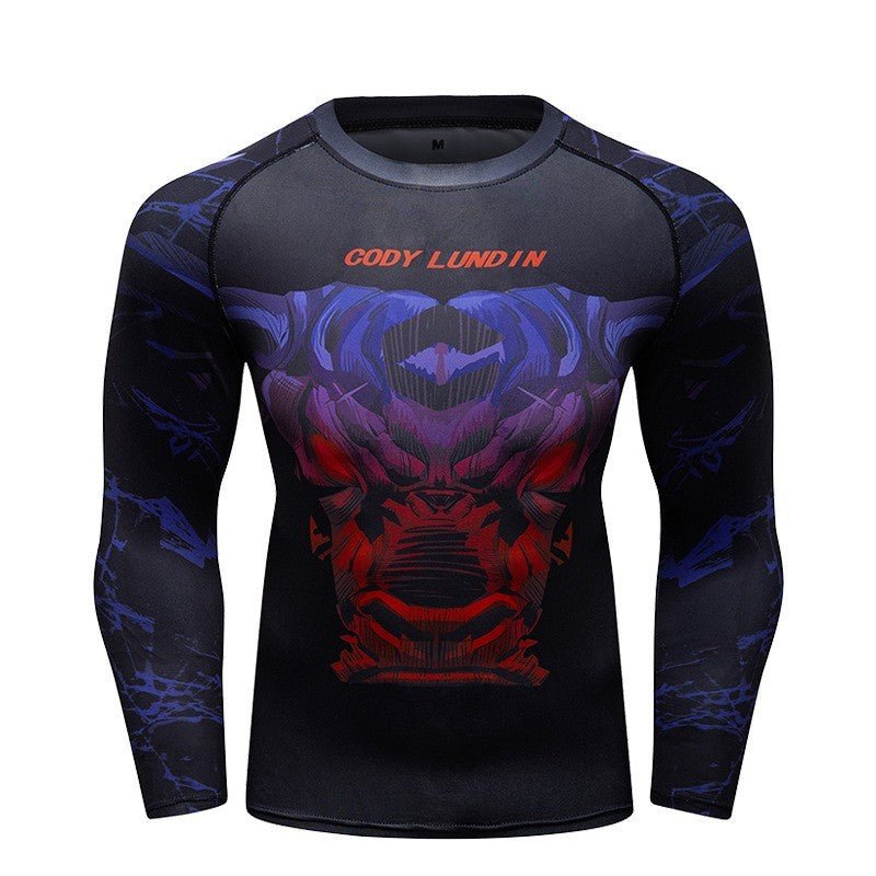 Men's Elastic Breathable Running Fitness Suit - SMARTMARTNZ