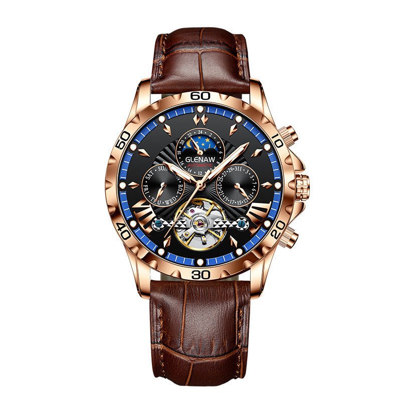 Men's Fashion Hollowed - out Watch Automatic Mechanical Watch - SMARTMARTNZ