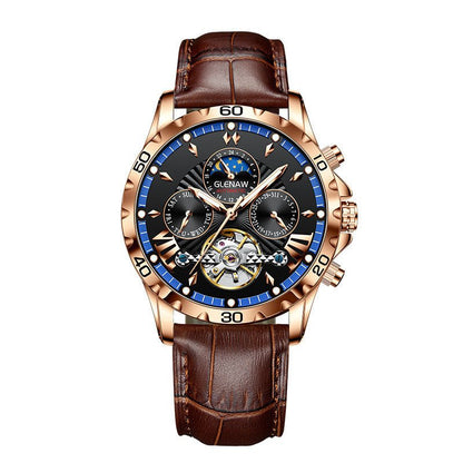 Men's Fashion Hollowed - out Watch Automatic Mechanical Watch - SMARTMARTNZ