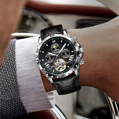 Men's Fashion Hollowed - out Watch Automatic Mechanical Watch - SMARTMARTNZ