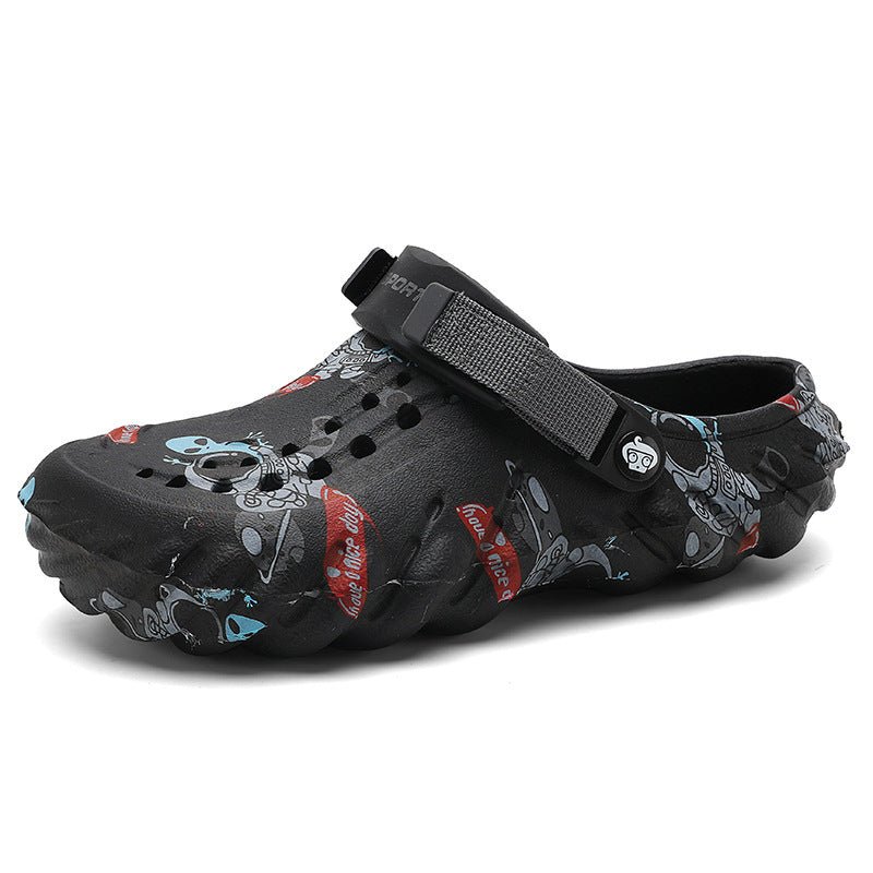 Men’s Fashion Outdoor Sandals – EVA Closed Toe, Plus Sizes Protective Fit | Easy Slip - On | Built for Adventure - SMARTMARTNZ