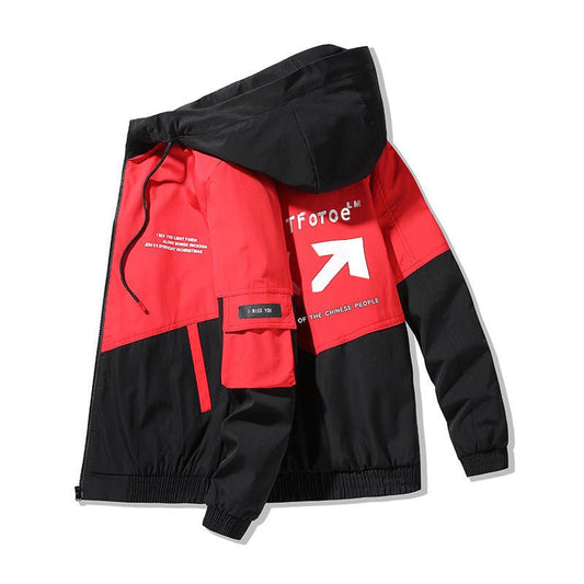 Men’s Fashion Printed Hooded Jacket - SMARTMARTNZ