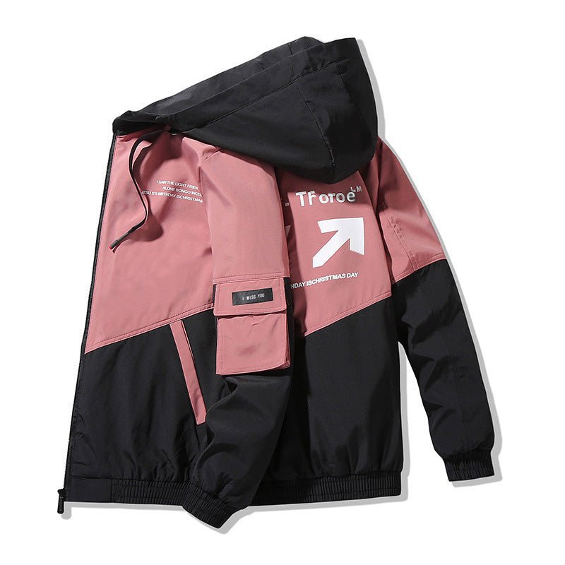 Men’s Fashion Printed Hooded Jacket - SMARTMARTNZ