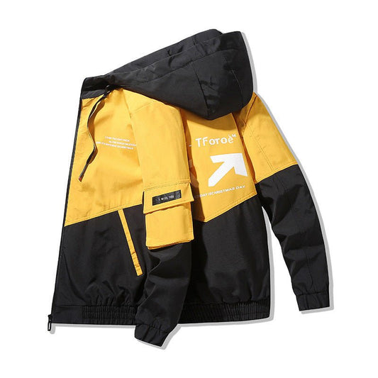 Men’s Fashion Printed Hooded Jacket - SMARTMARTNZ