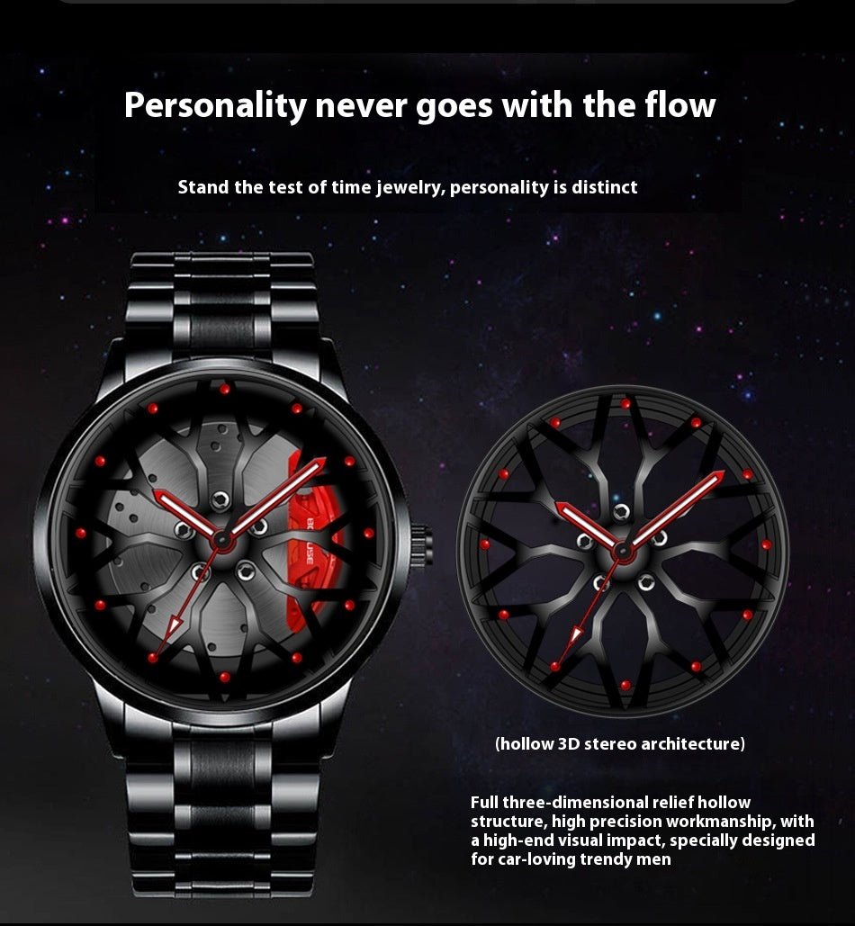 Men’s Fashion Sport Quartz Watch – Waterproof & Luminous Dial - SMARTMARTNZ