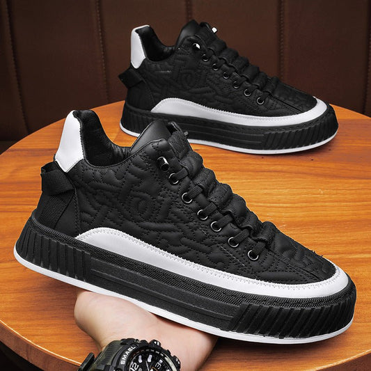 Men's Fashionable And Versatile Heightening Casual Board Shoes - SMARTMARTNZ