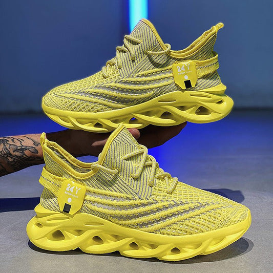Men’s Fly knit Mesh Sneakers – Breathable & Platform - SMARTMARTNZ