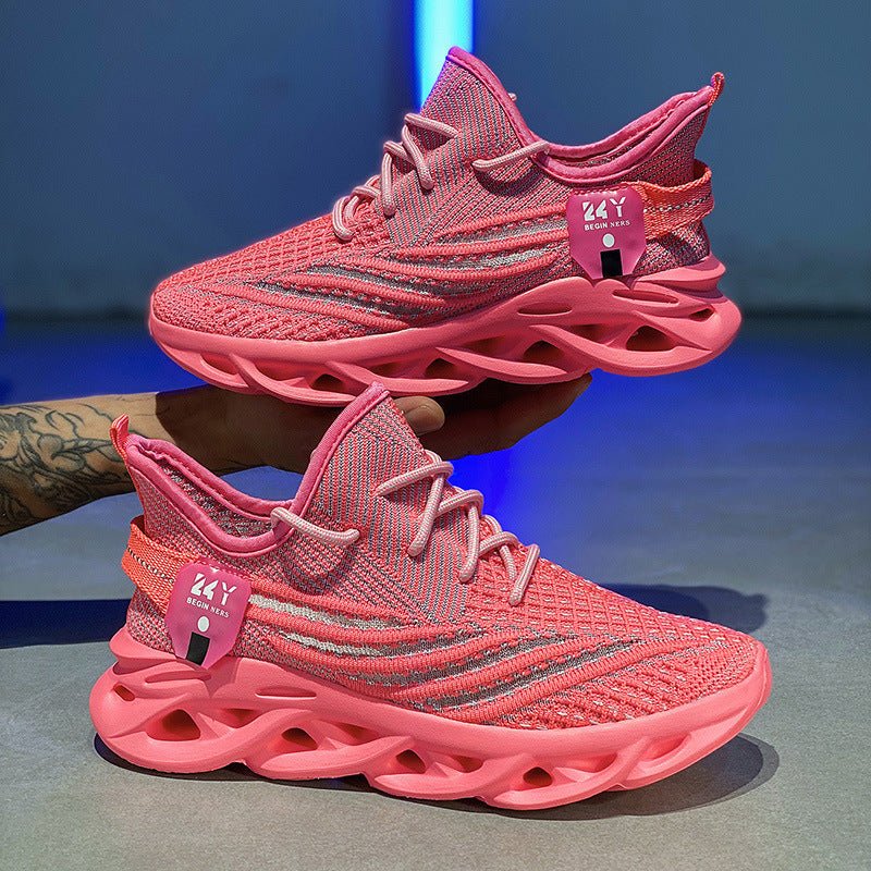 Men’s Fly knit Mesh Sneakers – Breathable & Platform - SMARTMARTNZ