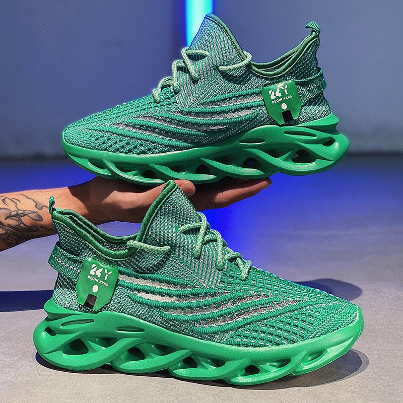 Men’s Fly knit Mesh Sneakers – Breathable & Platform - SMARTMARTNZ