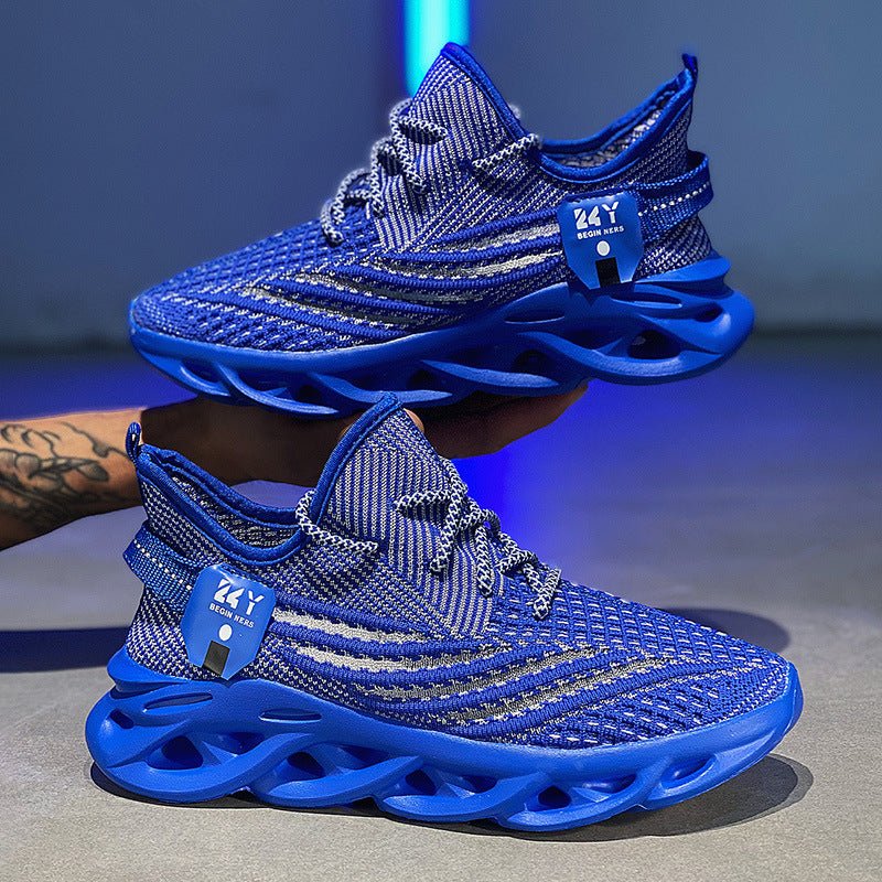 Men’s Fly knit Mesh Sneakers – Breathable & Platform - SMARTMARTNZ