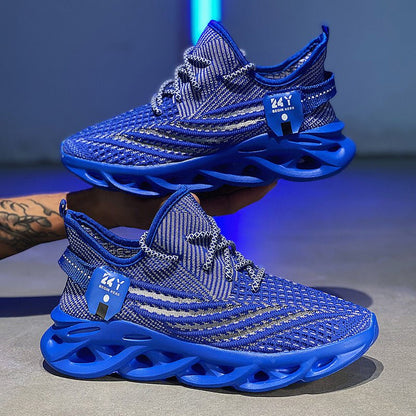 Men’s Fly knit Mesh Sneakers – Breathable & Platform - SMARTMARTNZ