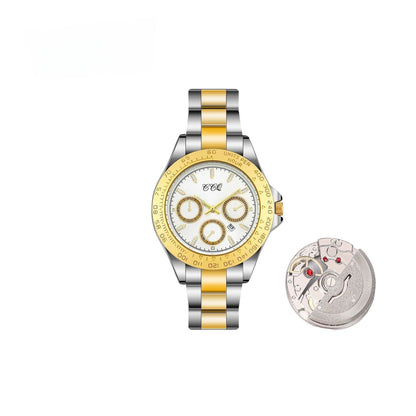 Men’s Gradient Gold Steel Watch - SMARTMARTNZ