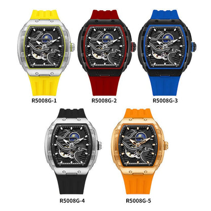 Men's Hollow Automatic Watch Luminous Waterproof Mechanical Watch - SMARTMARTNZ
