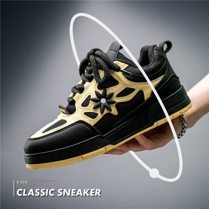 Men’s Korean Style Bread Shoes – Trendy Chunky Sneakers - SMARTMARTNZ