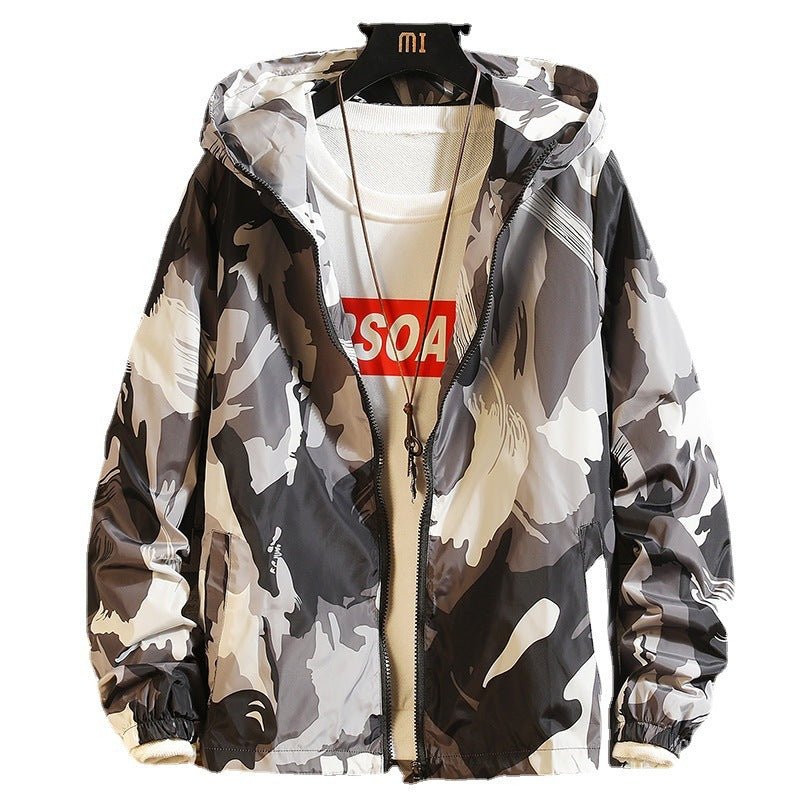 Men’s Long Sleeve Hooded Jacket - SMARTMARTNZ