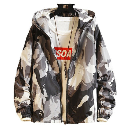 Men’s Long Sleeve Hooded Jacket - SMARTMARTNZ