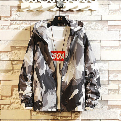 Men’s Long Sleeve Hooded Jacket - SMARTMARTNZ