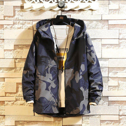 Men’s Long Sleeve Hooded Jacket - SMARTMARTNZ