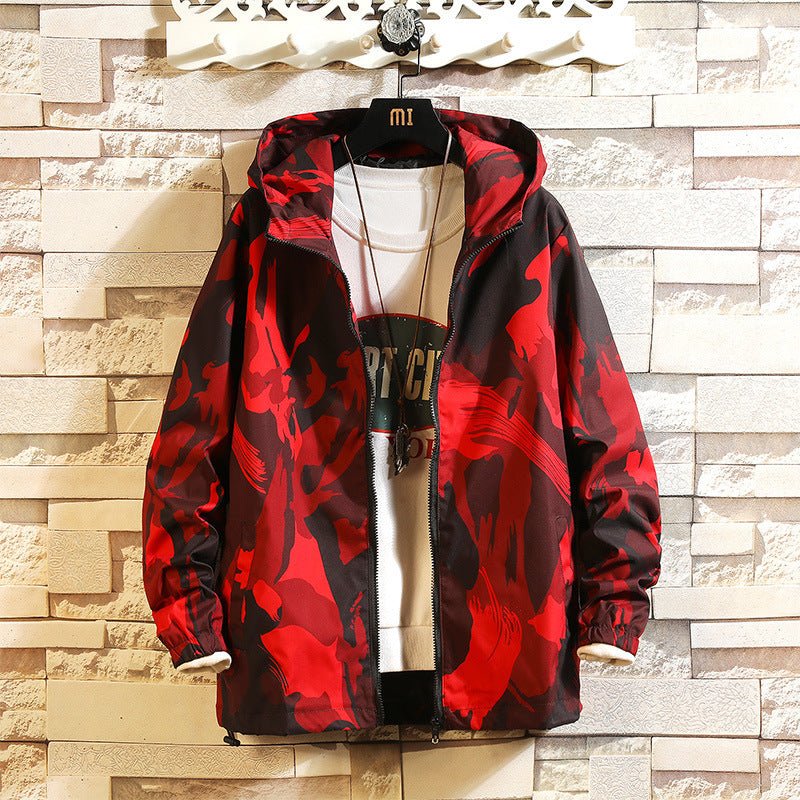 Men’s Long Sleeve Hooded Jacket - SMARTMARTNZ