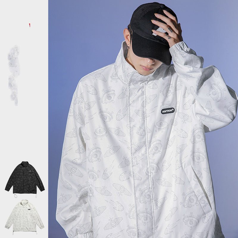 Men’s Loose - Fit Casual Jacket trendy streetwaer - SMARTMARTNZ