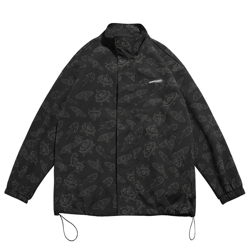 Men’s Loose - Fit Casual Jacket trendy streetwaer - SMARTMARTNZ