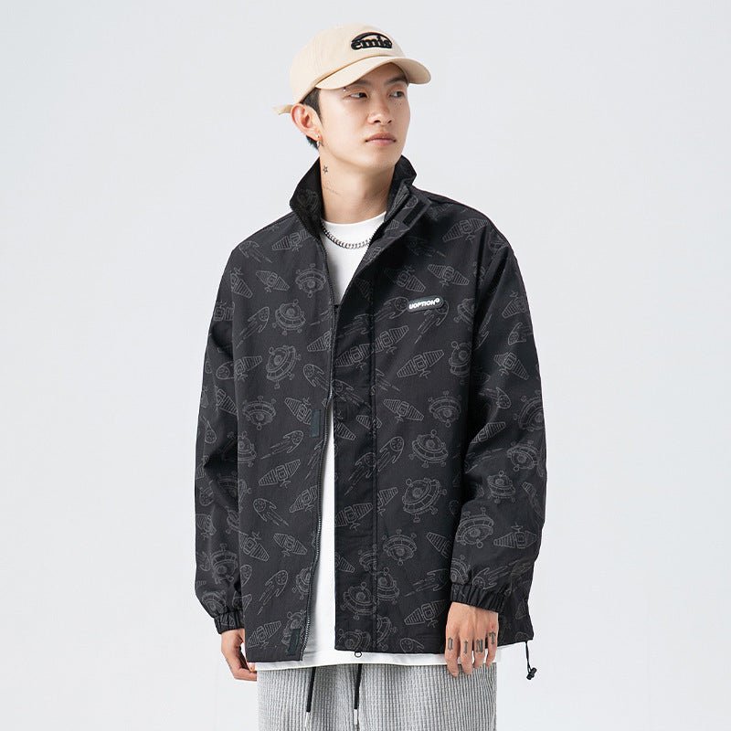 Men’s Loose - Fit Casual Jacket trendy streetwaer - SMARTMARTNZ