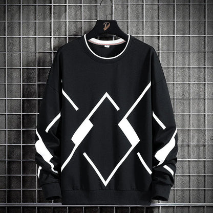 Men’s Loose Fit Sweatshirt – Urban Streetwear in Extended Sizes - SMARTMARTNZ