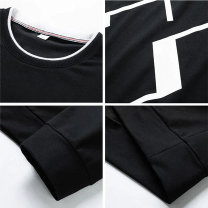 Men’s Loose Fit Sweatshirt – Urban Streetwear in Extended Sizes - SMARTMARTNZ